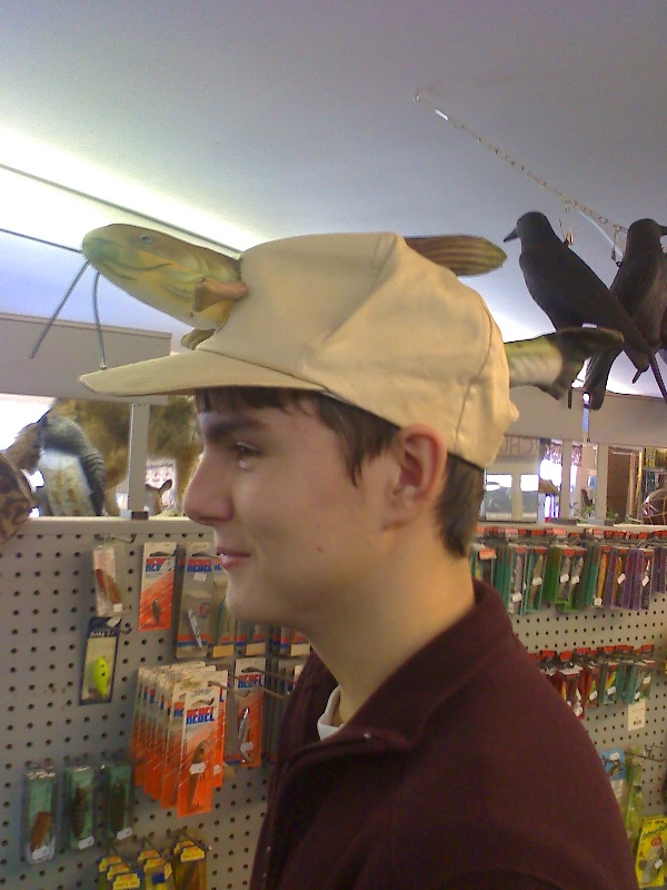 Dayson with a SWEET hat