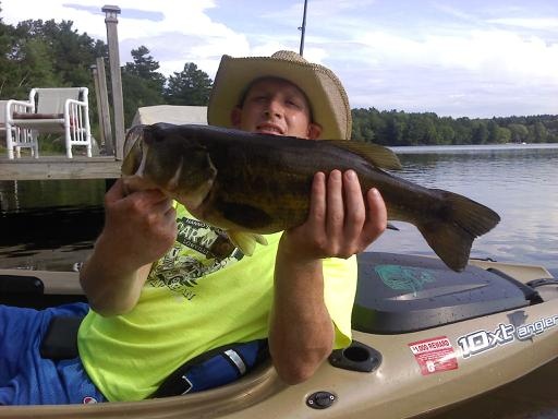 4Lber caught at Sandy Pond in August